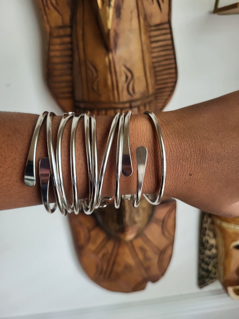 Yueming Sliver Bracelets African Jewelry