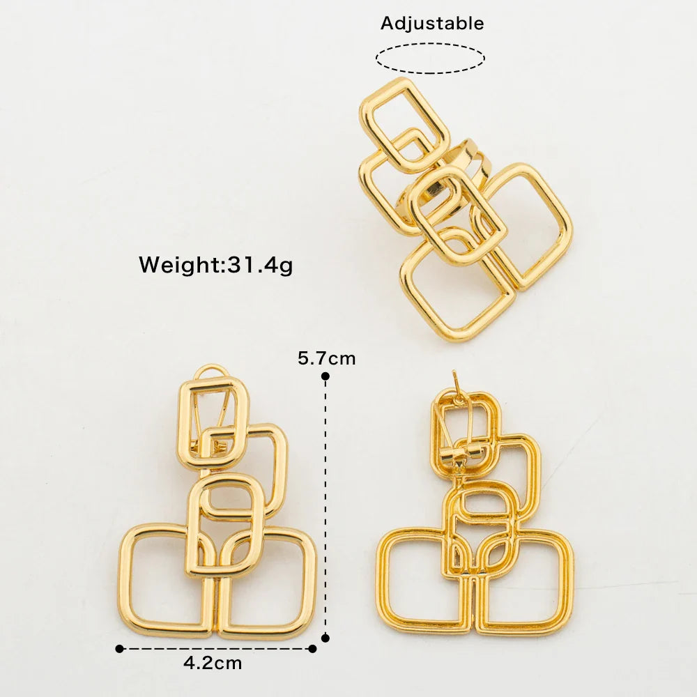 Yueming Geometric Holiday Jewelry Unique Set