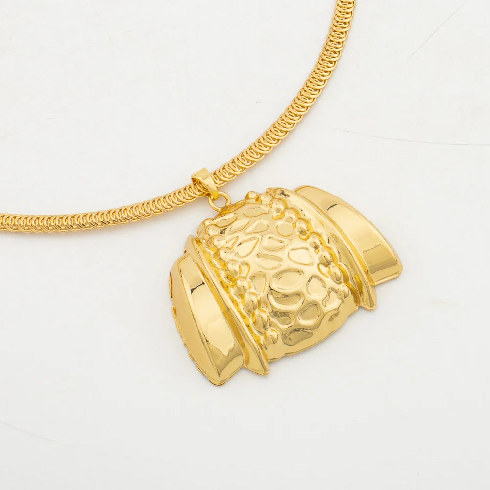 Yueming Copper Punk Jewelry Set