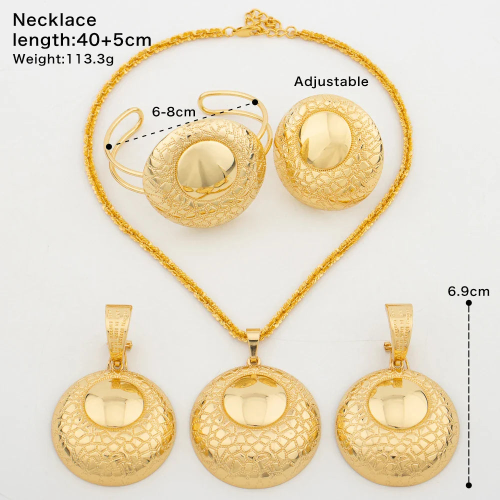 Yueming Luxury Wedding Jewelry Outstanding Set