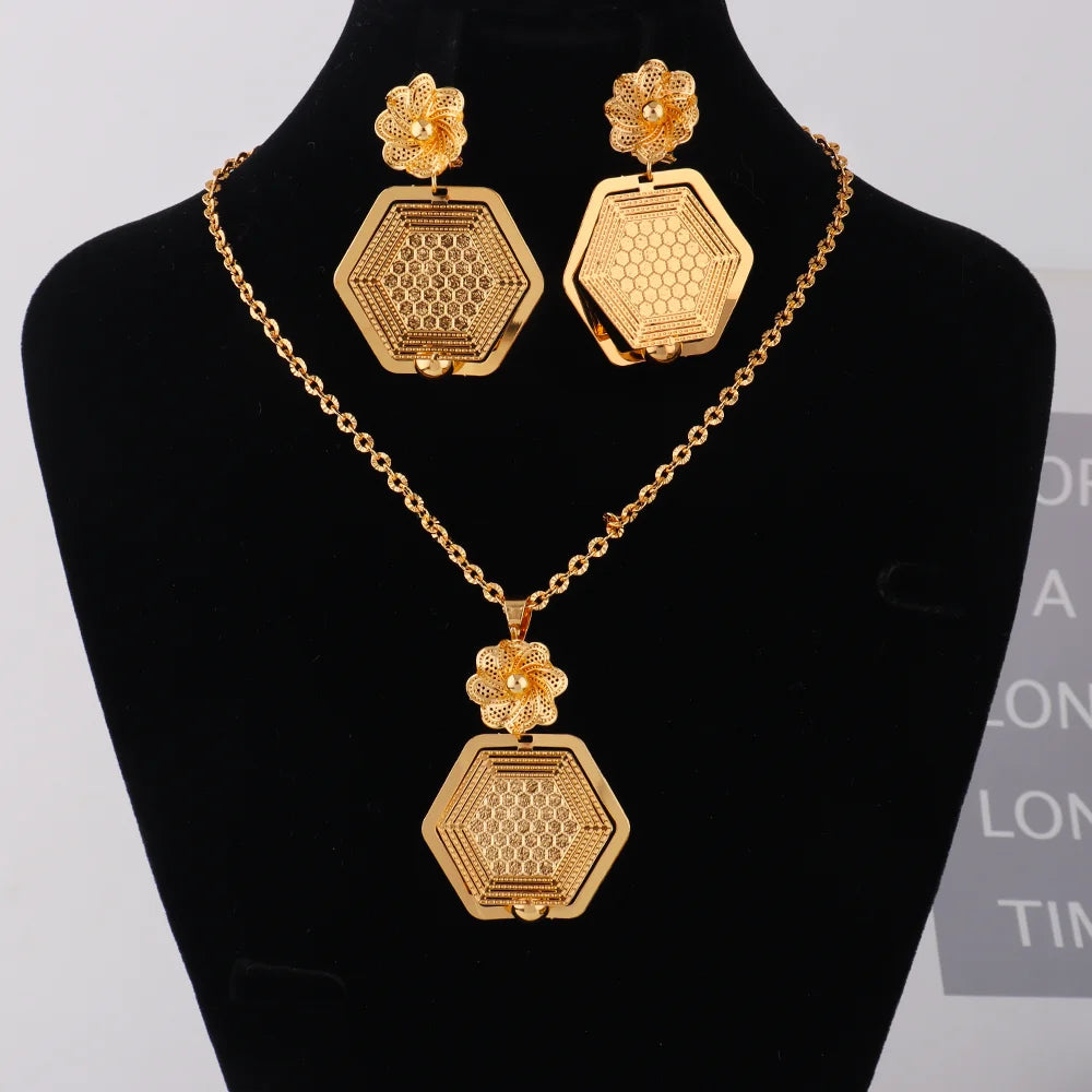 Fashion Gold Color Stainless Steel Necklace Lucky gourd Pendant for Women Waterproof Choker Jewelry Trendy Gifts