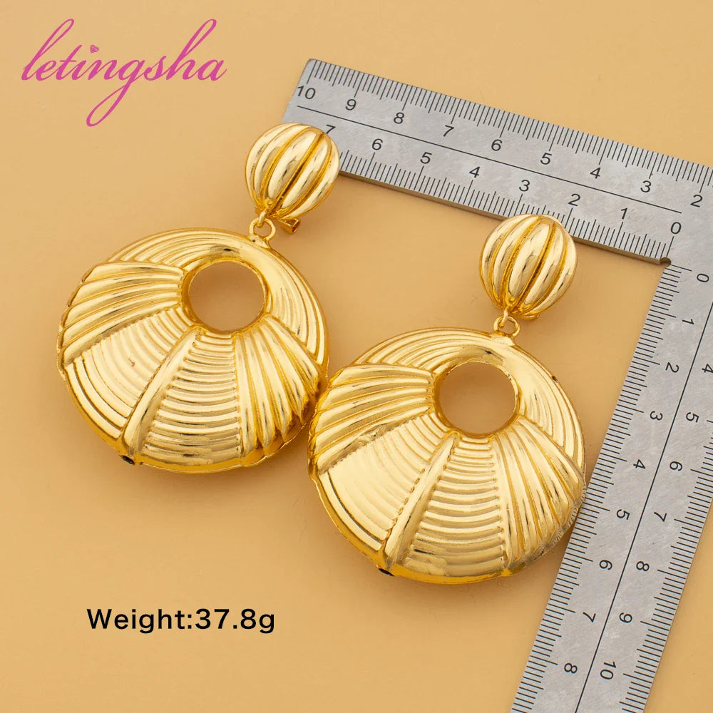 Yueming Copper Stylish Earrings