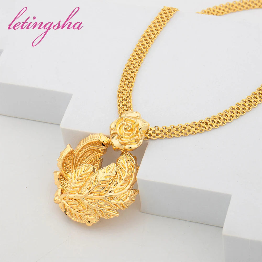 Yueming Luxury Wedding Jewelry Handcrafted Set
