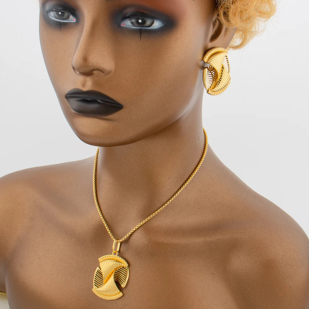 Yueming Fashion Wedding Jewelry Minimalist Set