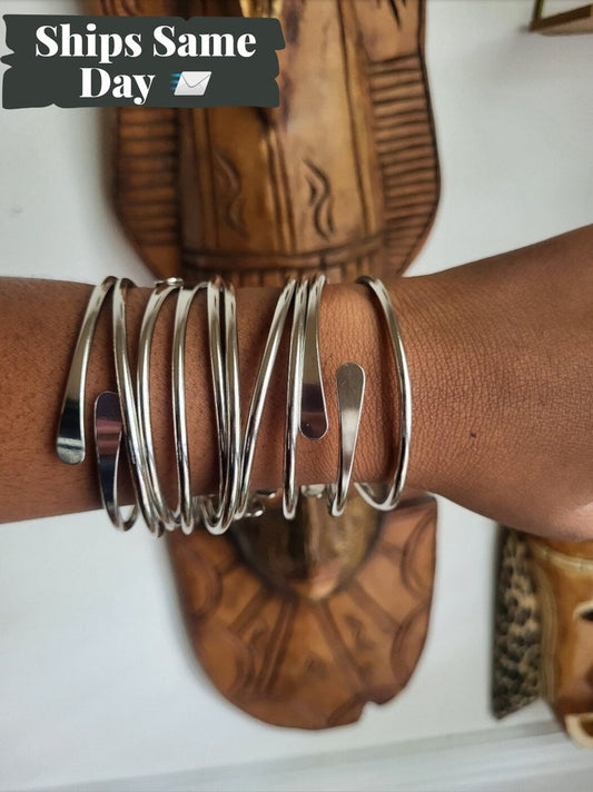 Yueming Sliver Bracelets African Jewelry