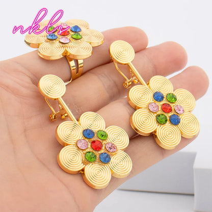 Yueming Luxury Wedding Jewelry Fine Set