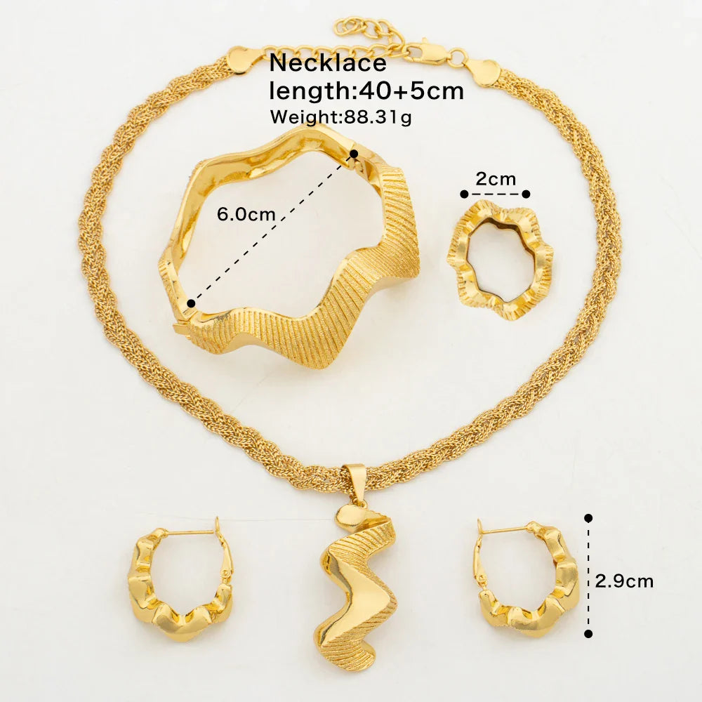Yueming Luxury Wedding Jewelry Premium Set