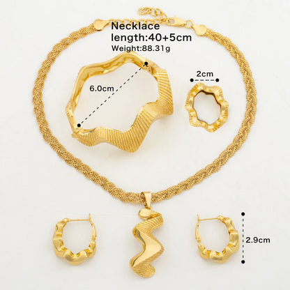 Yueming Luxury Wedding Jewelry Premium Set