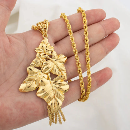 Luxury Dubai Gold Color Jewelry Set For Women Copper Necklace Earrings Set Africa Bride Wedding Party Fashion Jwellery Accessory - YUEMING JEWELRY