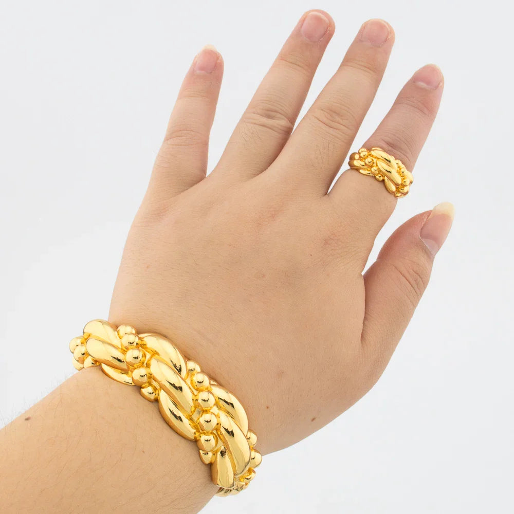 Yueming Copper High-End Wedding Bracelet