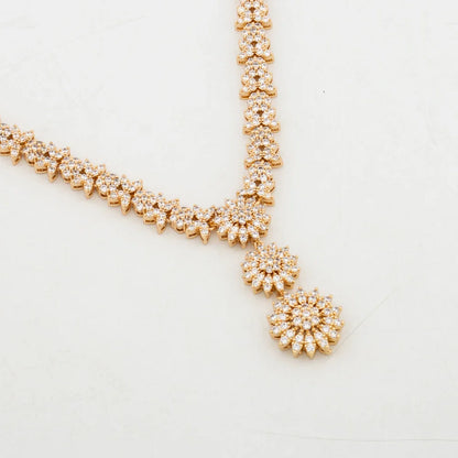 Yueming Crystal Trendy Wedding Jewelry Set