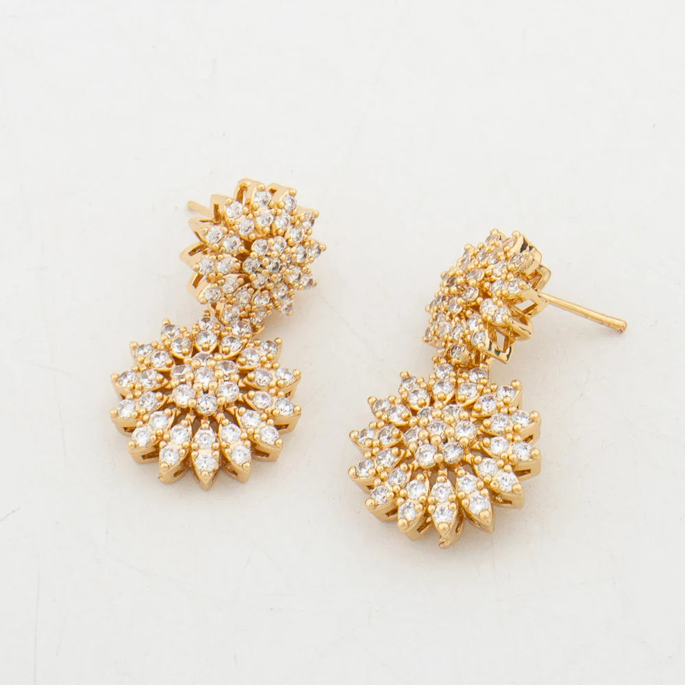 Yueming Crystal Trendy Wedding Jewelry Set