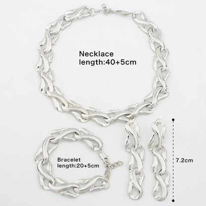 Yueming Fashion Wedding Jewelry Sleek Set