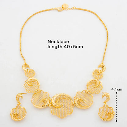 Yueming Flower Jewelry Distinctive Set