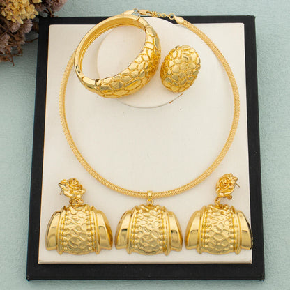 Yueming Copper Punk Jewelry Set