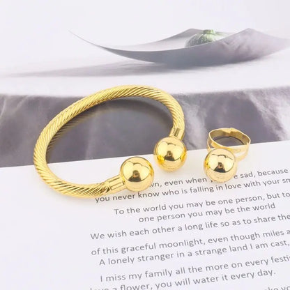 Yueming earrings bangle necklace african elegant delicate for banquet party