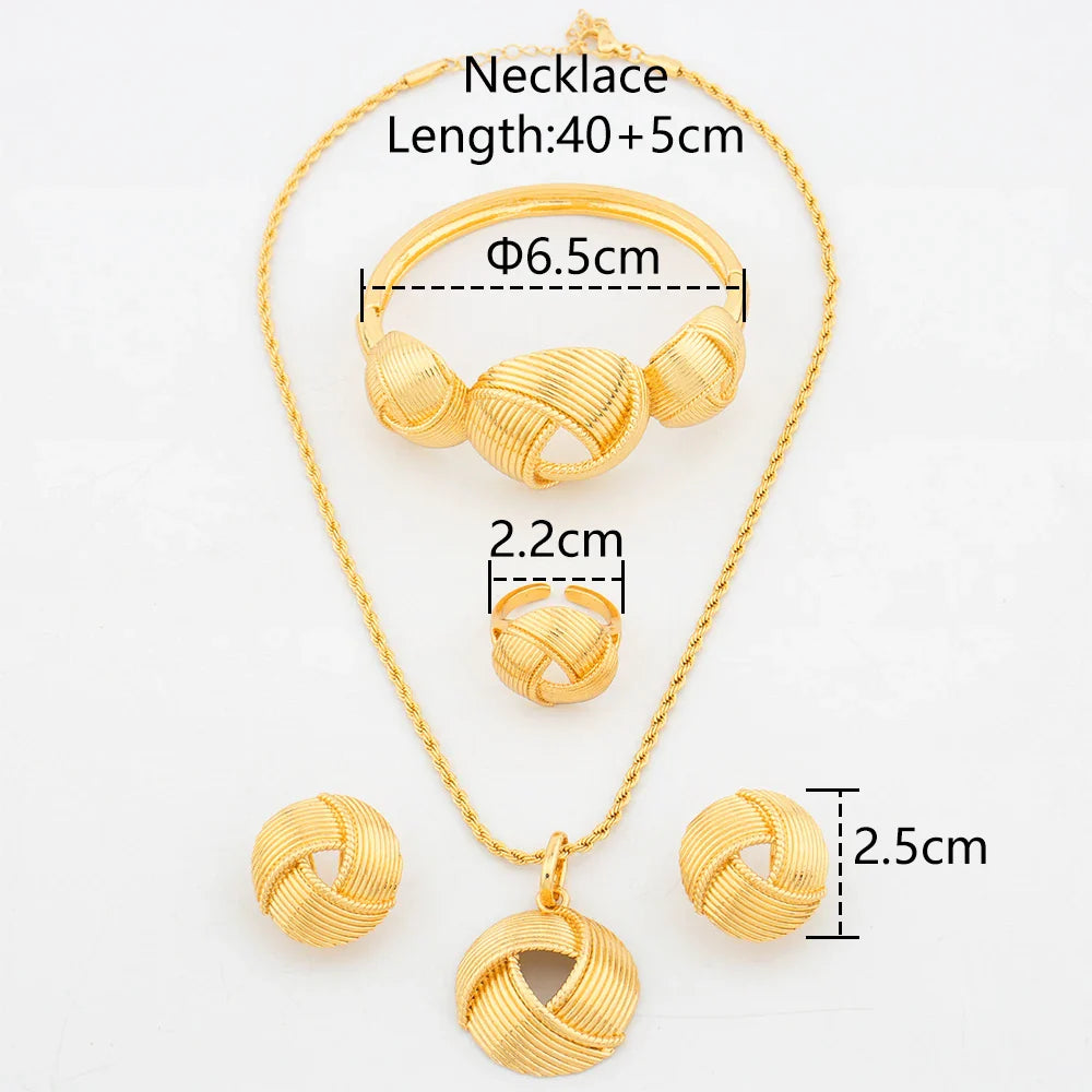 Yueming Fashion Wedding Jewelry Fancy Set