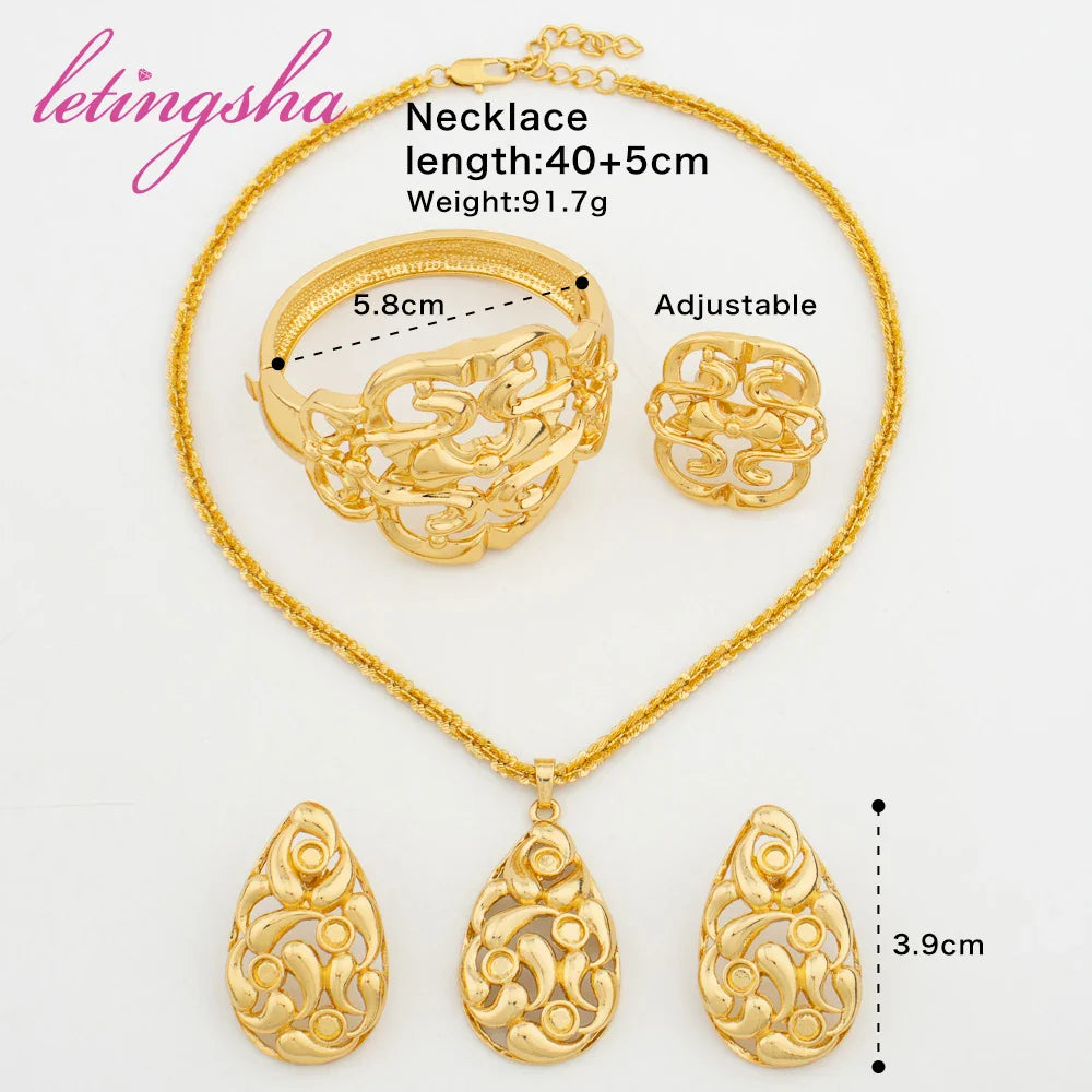 Yueming Fashion Wedding Jewelry Fine Set