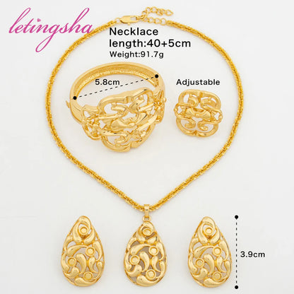 Yueming Fashion Wedding Jewelry Fine Set