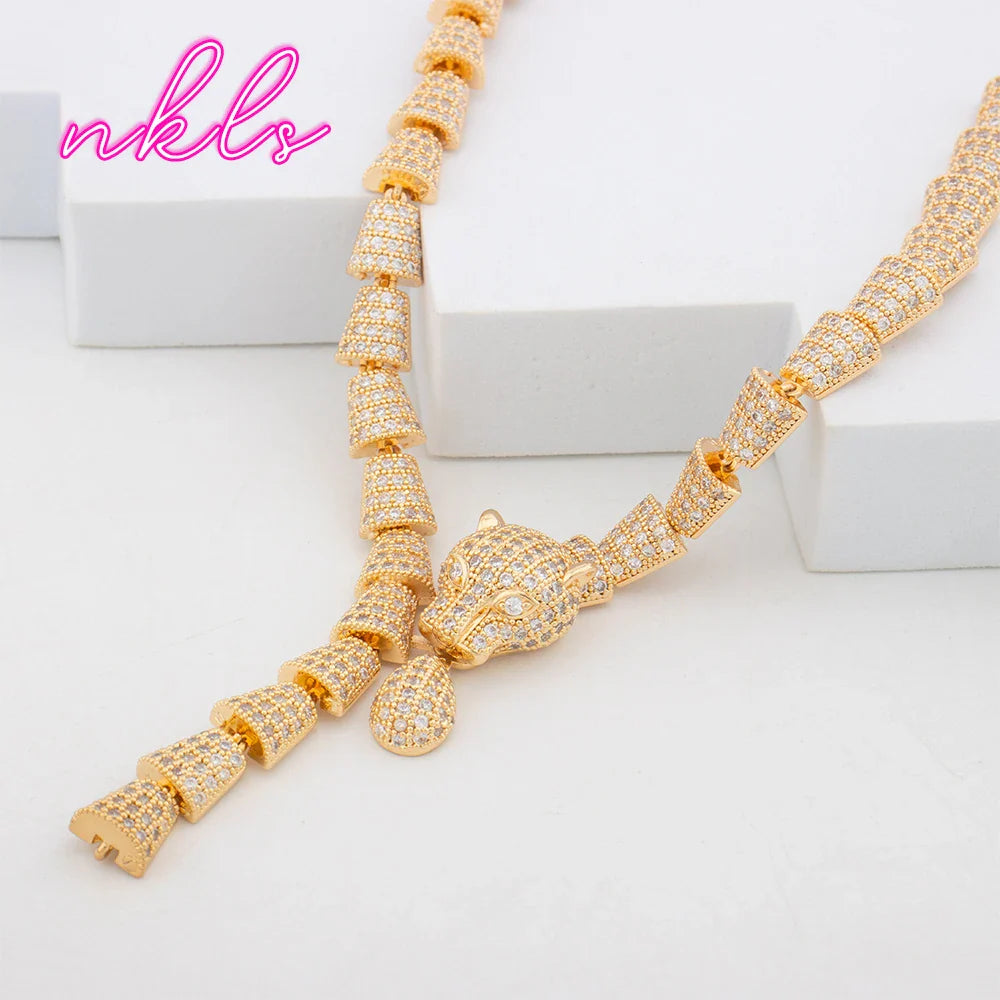 Yueming Gemstone Fashion Wedding Jewelry Set