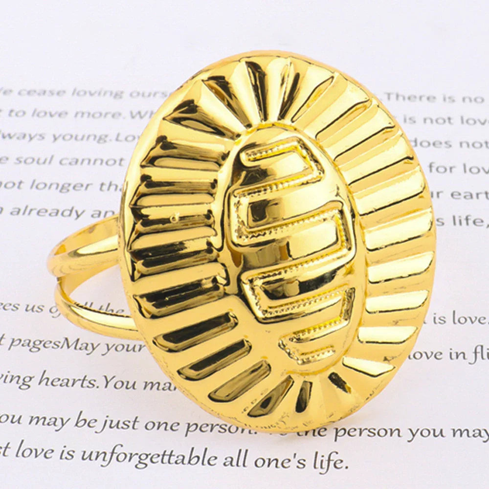 Yueming earrings bangle necklace african popular luxury custom for anniversary gift