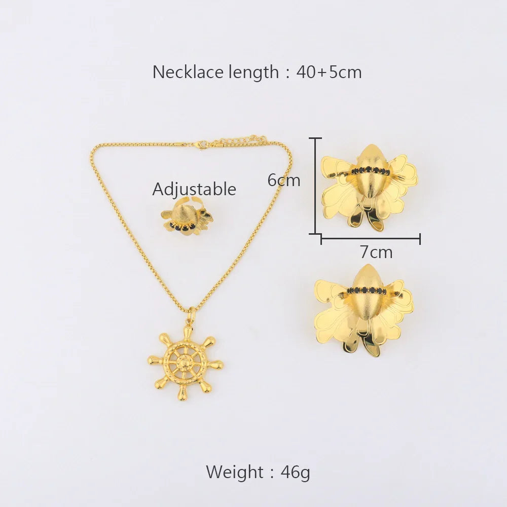Yueming exaggerated necklace ring minimalist delicate for daily