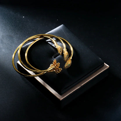 Yueming bracelets women gilding modern african unique design for anniversary