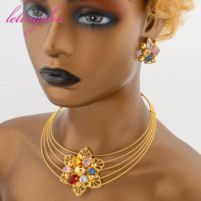 Yueming Wedding Jewelry Fancy Set