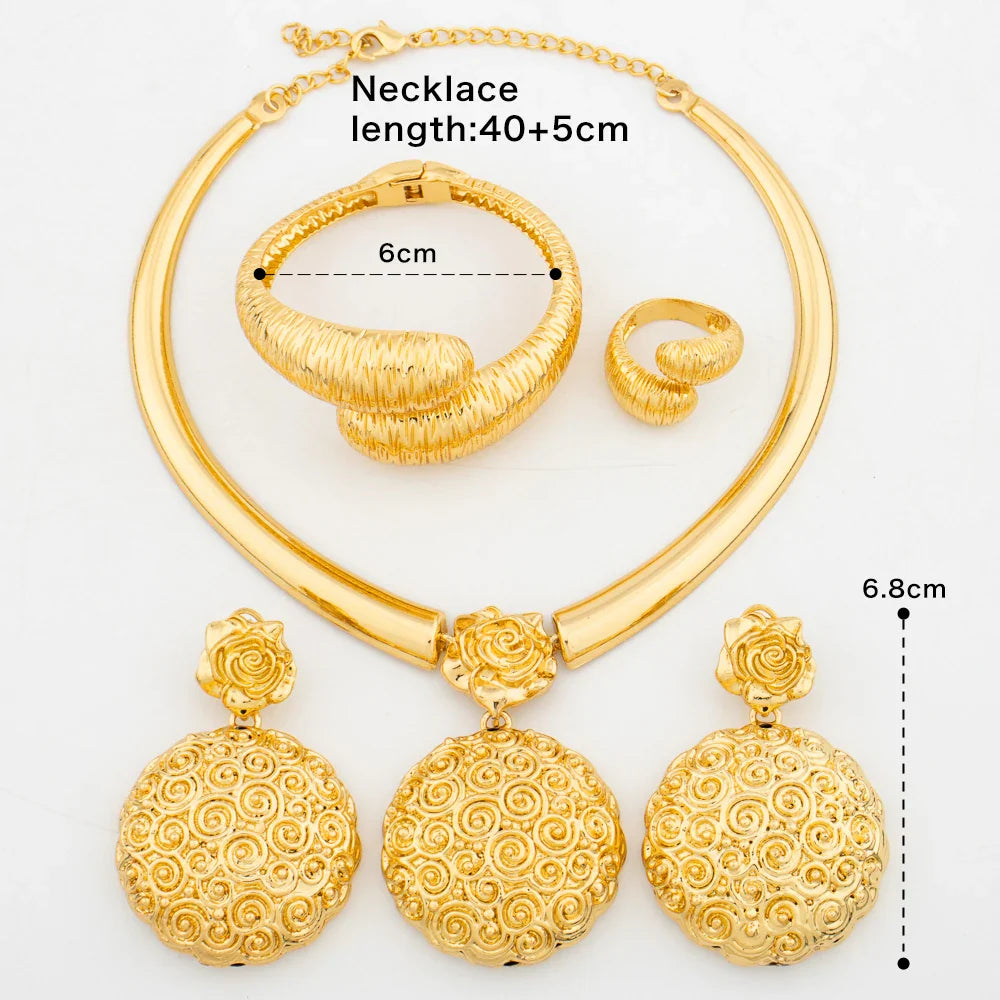 Yueming Wedding Jewelry Set