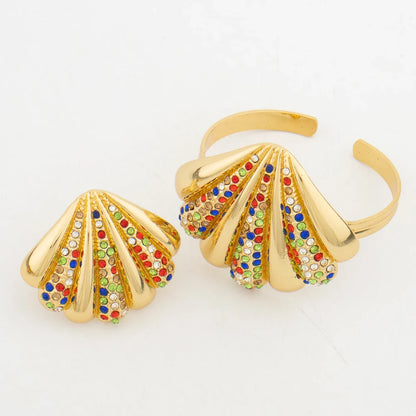 Yueming Crystal Fashion Jewelry Set