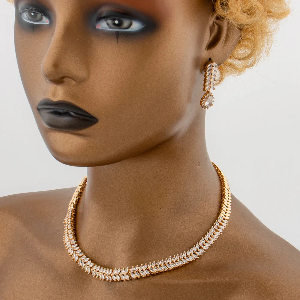 Yueming Luxury Party Jewelry Sleek Set