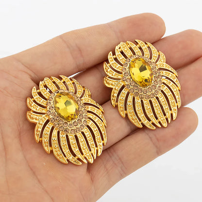 Yueming Feather Jewelry Set