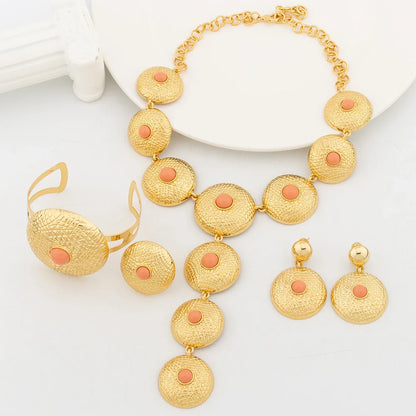 Yueming Luxury Wedding Jewelry Luxurious Set