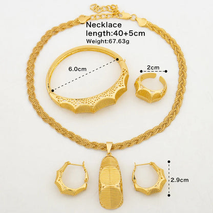 Yueming Luxury Wedding Jewelry Premium Set